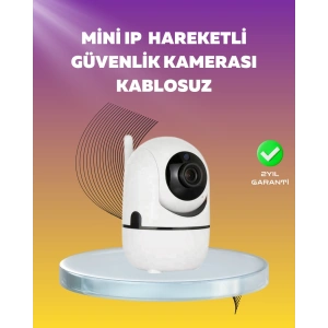 1080P WiFi Akıllı Güvenlik Kamerası – Pan & Tilt, Hareket Takip ve İki Yönlü Ses