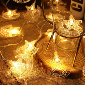 3 M 20 Led 2 Kademeli Ay-Yıldız Pilli Led Işık 306