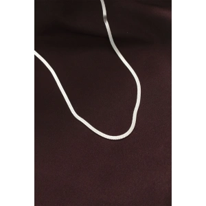 316L Çelik Gümüş Renk 60 cm İtalyan Zincir Kolye - TJ-BKO6229