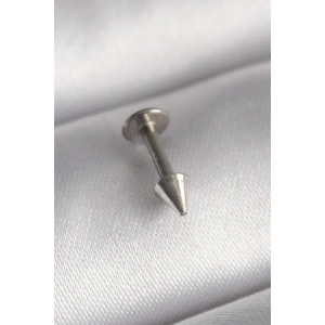 316L Çelik Gümüş Renk Çivi Model Piercing