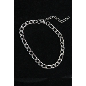 316L Çelik Klasik Model Gümüş Renk Erkek Bileklik - TJ-EB3745