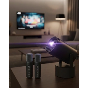3ü1 Arada Projeksiyon Karaoke ve Bluetooth Hoparlör