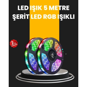 5 Metre Kumandalı Su Geçirmez Şerit LED