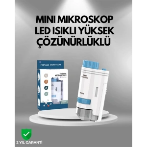 ABS Gövdeli Öğrenci ve Hobi Mikroskobu – Mi Renk