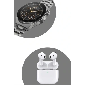 Akıllı Saat ve Kulaklık Seti Bildirim Görme Arama Cevaplama ANC Özelliği