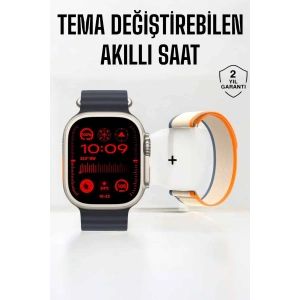 Akıllı Saat Yeni Nesil Sesli Asistan Uyku ve Sağlık Takibi Adımsayar