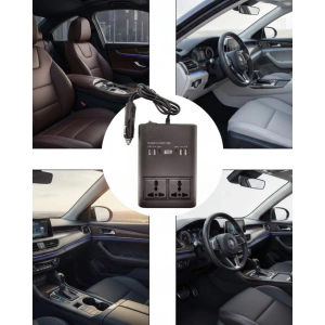 Araç Çakmak Girişli Güç İnvertörü 150W