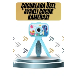 Ayaklı Çocuk Kamerası Tripodlu Mini 1080p Hd Çocuk Kamera