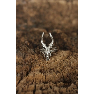 Ayarlanabilir Boynuz Tasarımlı Erkek Yüzük