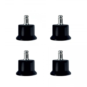 Bekleme Ayak Geçmeli Pimli - 50MM - Siyah 11MM HKS282 - 4 Adet