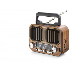 Bluetooth Nostaljik Hoparlör Fm 16.5 X 6.9 X 11.9 Cm NS7117BT