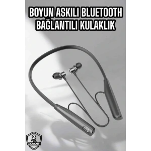 Boyun Bantlı Bluetooth Kulaklık Yüksek Ses Kaliteli 100 Saat Kulaklık