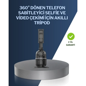 Canlı Yayın ve Video Çekimleri İçin Otomatik Yüz Takipli Masaüstü Gimbal