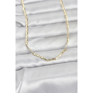 CM 14K Gold Renk Gemici Zincir Model 60 cm Kadın Kolye