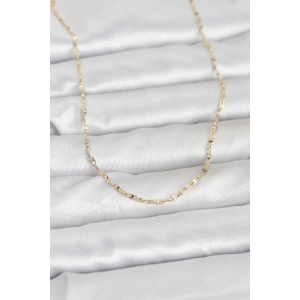 CM 14K Gold Renk Gemici Zincir Model 60 cm Kadın Kolye