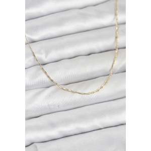 CM 14K Gold Renk Kesme Model 60 cm Kadın Kolye