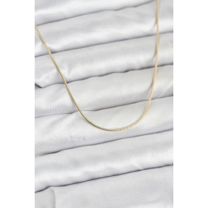 CM 14K Gold Renk Yılan Zincir Model Kadın Kolye - TJ-BKO10922