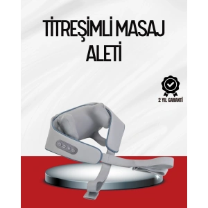 Çok Fonksiyonlu Kablosuz Masaj Aleti | 2 Modlu Isıtmalı
