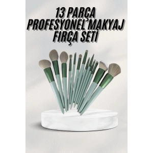 Dayanıklı Makyaj Fırçası Seti 13 Parça Yumuşak Kıllı Fırçalar Allık Fondöten Far Fırçası