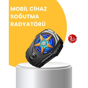 Dijital Göstergeli Evrensel Telefon Soğutma Fanı