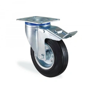 Döner Tablalı Teker (Frenli) - 80x25 - SLP HKS311 - 1 Adet