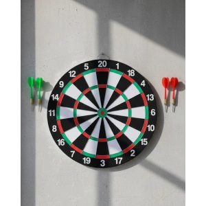 Ev ve Oyun Alanları İçin Dart Tahtası 12 İnç 4 Dart Oku Dahil