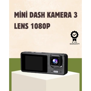 Full HD 3 Kanallı Araç Kamerası – Akıllı Çözümlerle Sürüş