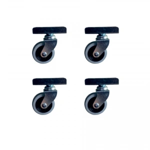 Furç Uzun-Sunta Bilyalı Teker - 20x50 - Gri - 18MM HKS184 - 4 Adet