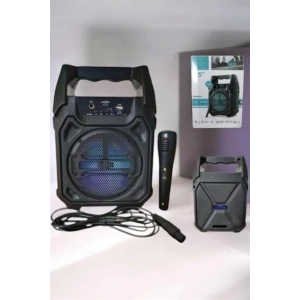 Güçlü ve Şarj Edilebilir Bluetooth Hoparlör 6.5 İnç