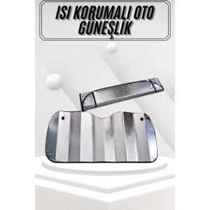 Güneşlik Koruyucu Perde Metalize Oto Araç Araba Güneşliği Ön Cam Güneşliği