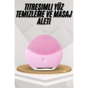 Hassas Cilt Özel Titreşimli Yüz Temizleme ve Masaj Aleti