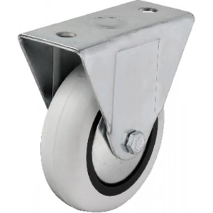 Hts 355 - 75x25 mm PVC Makaralı Sabit Teker 4 Adet