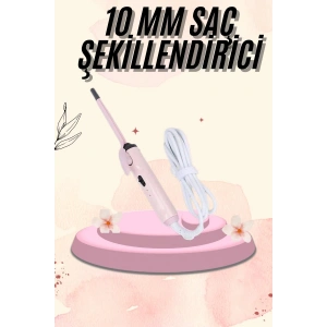 İnce Bukle 10MM Kıvırcık Saç Maşası Profesyonel Saç Şekillendirici