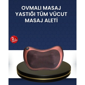 Isıtma Özellikli Derin Yoğurma Masaj Yastığı Priz & Çakmak Girişli