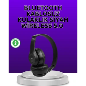 Kablolu & Kablosuz Kullanım Seçeneği Sunan Stereo Bluetooth Kulaklık
