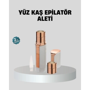 Kadınlar İçin Yüz ve Kaş Epilatörü – Hassas Cilt Dostu, Pil ile Çalışan, Taşınabilir ve Şık Tasarım