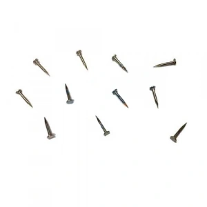 Klips, Menteşe, Ayağı Çivisi 9mm Çelik - Nikel 10gr