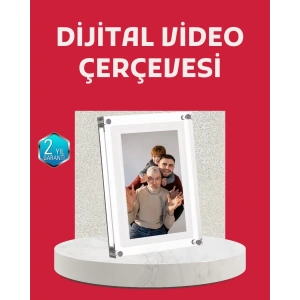 Kompakt Tasarımlı 7 İnç Dijital Fotoğraf Çerçevesi – Modern ve Şık Görünüm