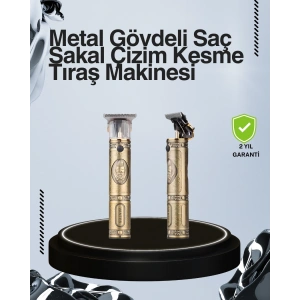 Kompakt Tasarımlı, Uzun Pil Ömürlü Saç Sakal Kesme Makinesi