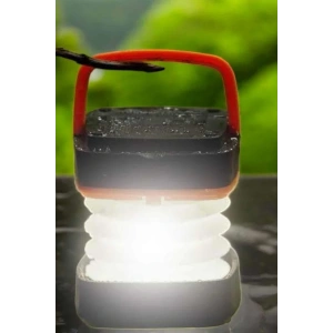 Led Lamba Kamp Lambası Hafif Taşınabilir Şarj Süreli Akordeon El Fenerli