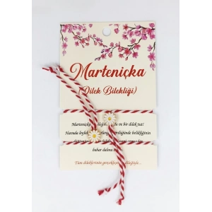 Marteniçka Bileklik 2li Papatya Model