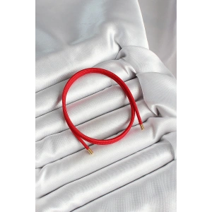 Mıknatıslı Kırmızı Renk Sarmal Kadın Bileklik - TJ-BB6971