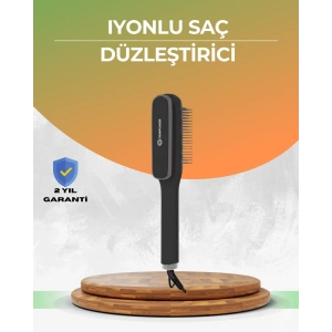 Otomatik Kapanmalı Saç Düzleştirici Tarak Elektriklenme Önleyici