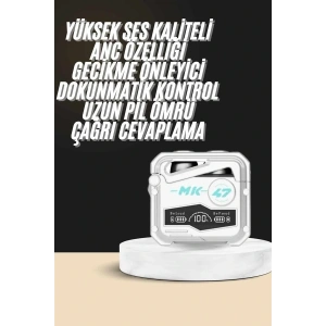 Kulaklığı Yeni Mekanik Kablosuz Kulaklık İos Android Uyumlu