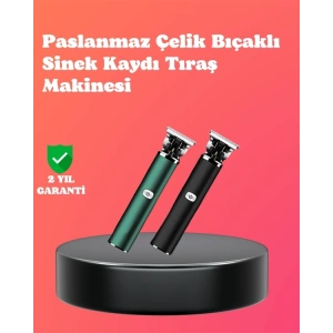 Paslanmaz Çelik lı Sinek Kaydı Tıraş Makinesi Uzun Ömürlü