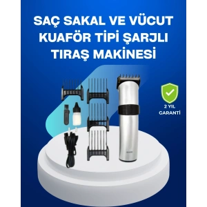 Paslanmaz Çelik lı Tıraş Makinesi – Keskin ve Dayanıklı