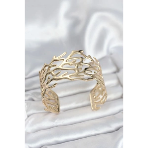 Pirinç Gold Renk Vintage Model Kadın Bileklik