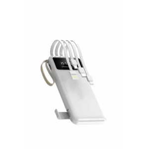 Powerbank Şarj Cihazı 4 Çıkışlı 20.000 MAH Powerbank Taşınabilir Çoklu Giriş