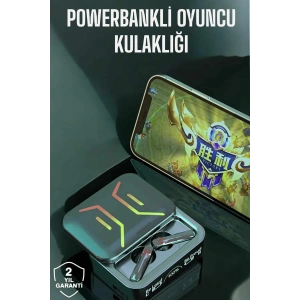 Powerbankli Bluetooth Kulaklık Yüksek Ses Kaliteli Kablosuz