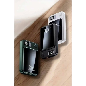 Pratik ve Taşınabilir 10.000 mAh Wireless Powerbank Hızlı Şarj antajı